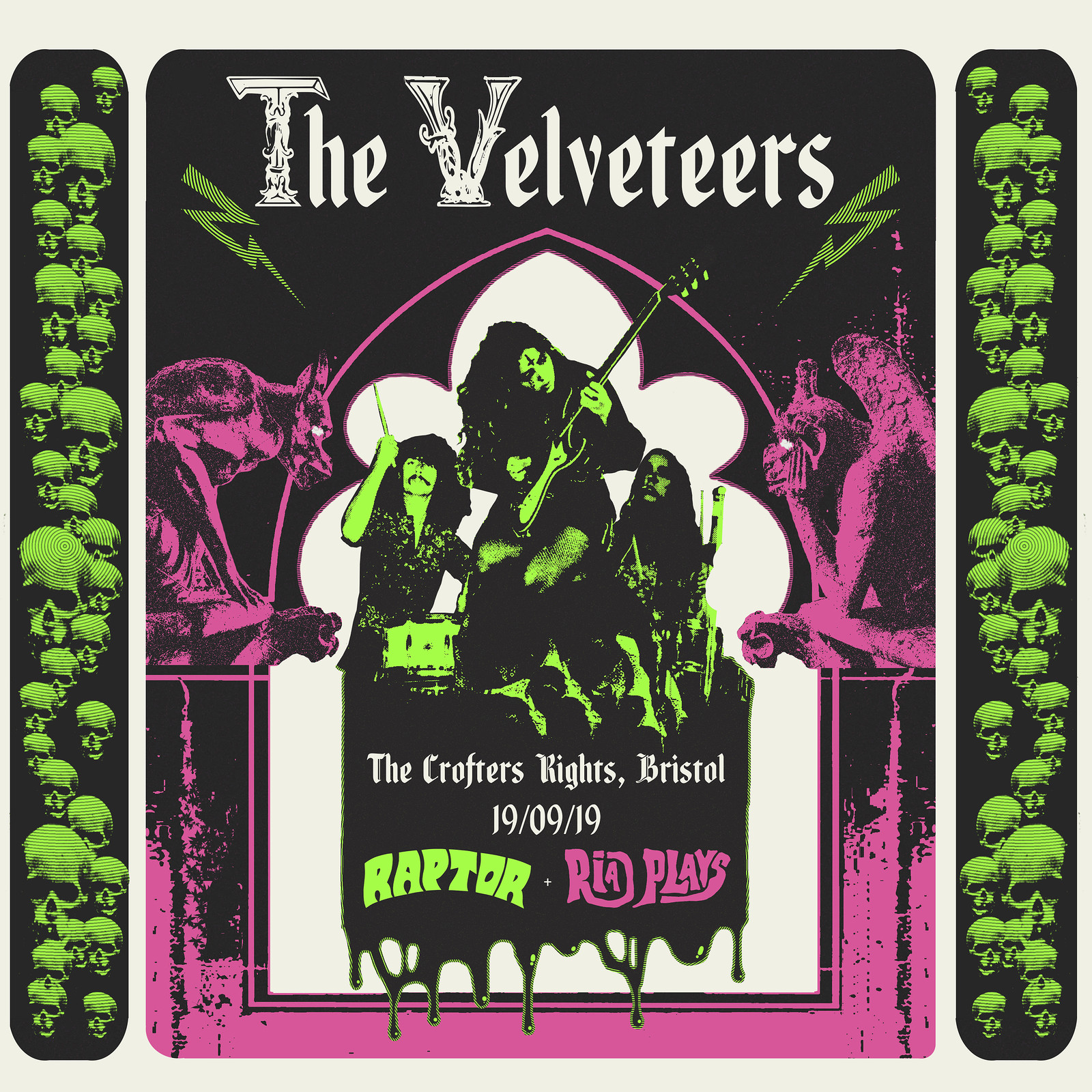 The Velveteers / Raptor / Ria Plays at Crofters Rights