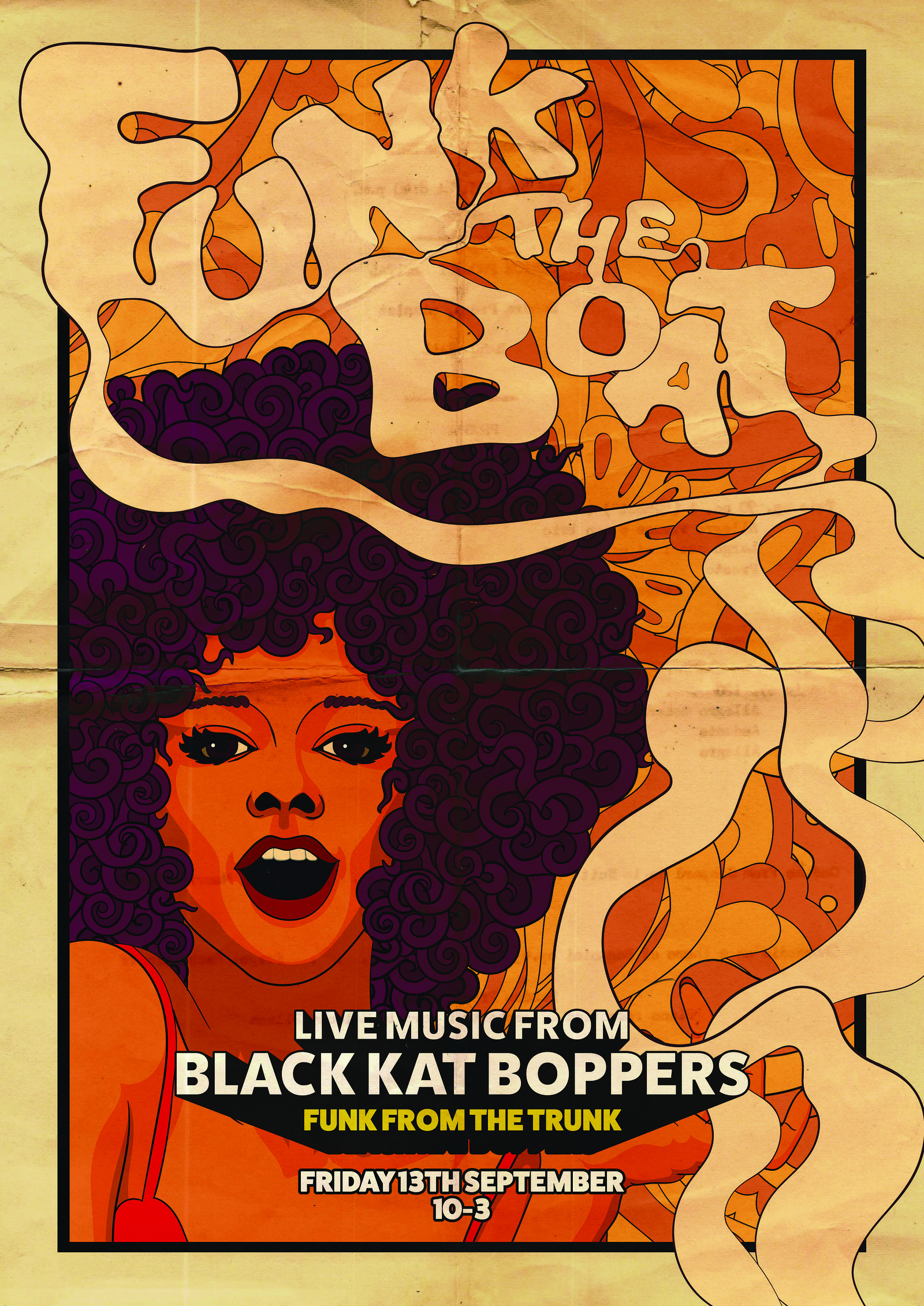 Funk The Boat feat. Black Kat Boppers at Thekla