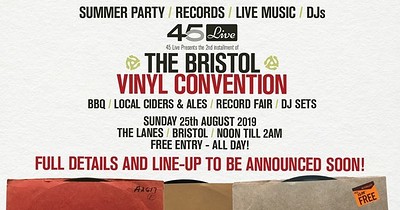 The 2nd Bristol Vinyl Convention at The Lanes