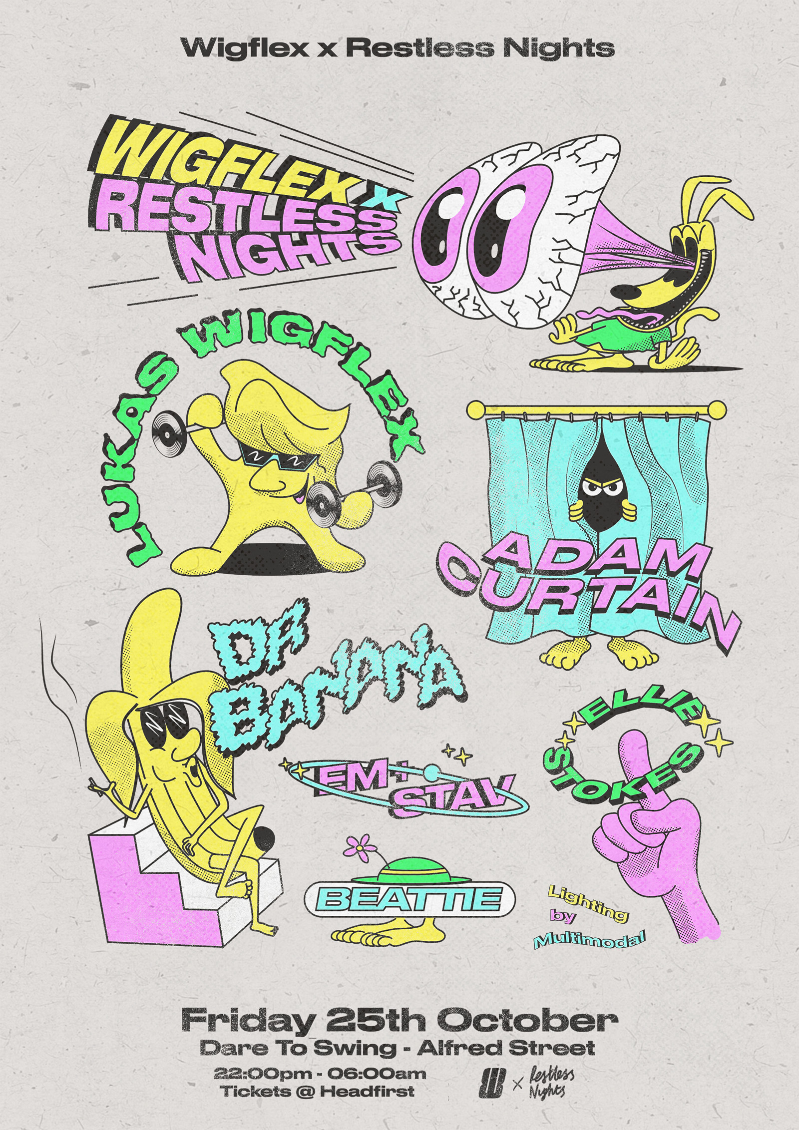 Wigflex x Restless Nights Take Over at Dare to Club