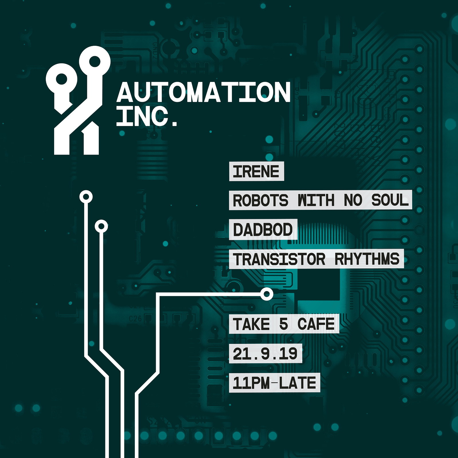 Automation Inc. 02 at Take Five Cafe