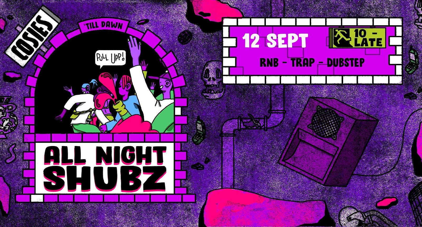 All Night Shubz // Purple Special at Cosies