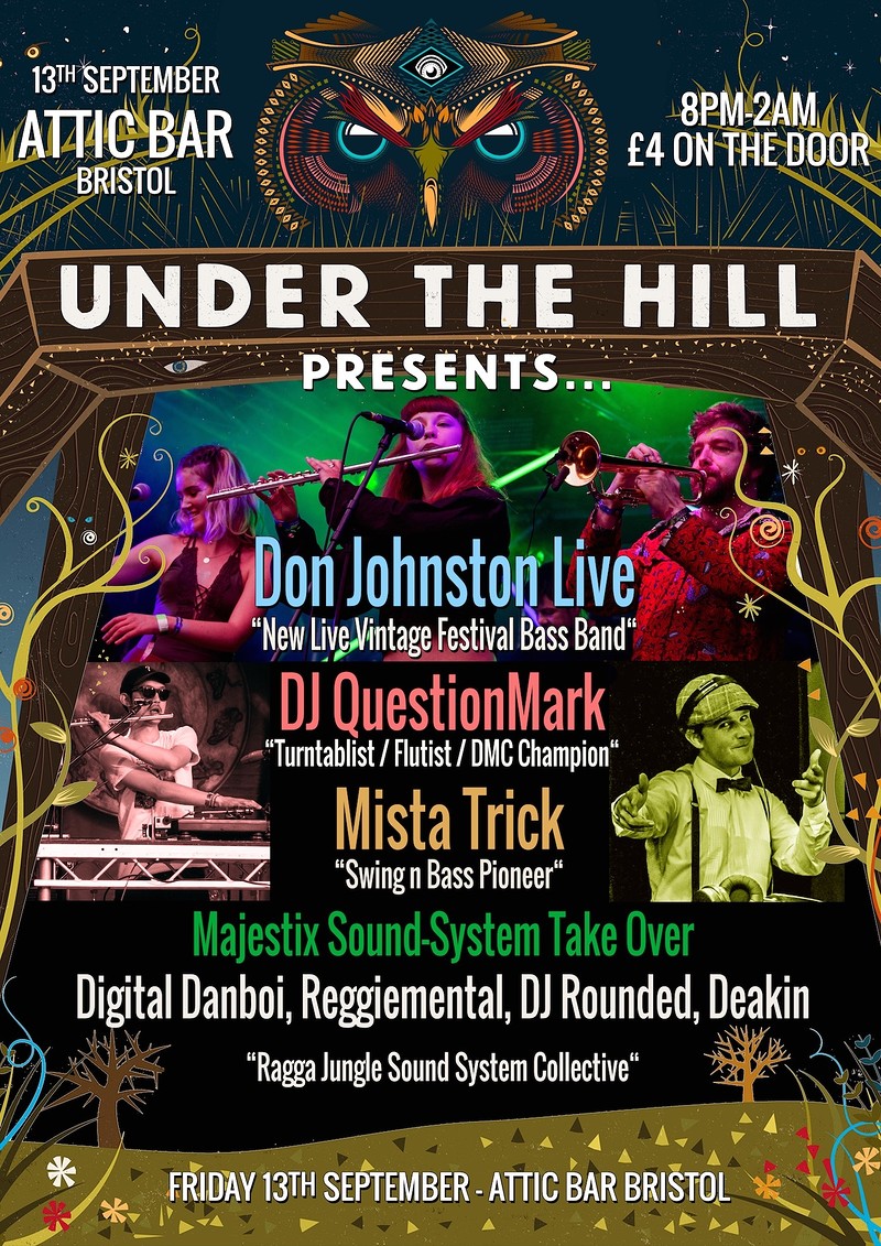 UTH Presents. Don Johnston / DJ QuestionMark at The Attic Bar