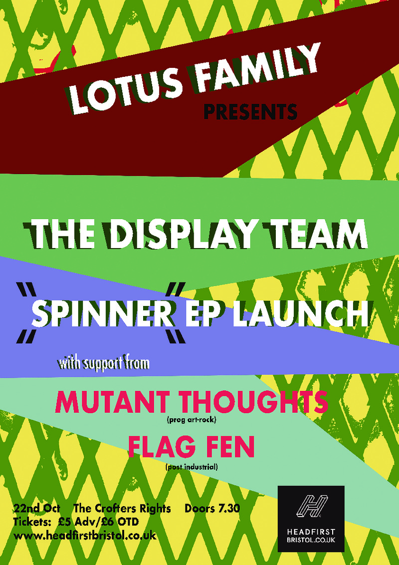 The Display Team / Mutant-Thoughts / Flag Fen at Crofters Rights