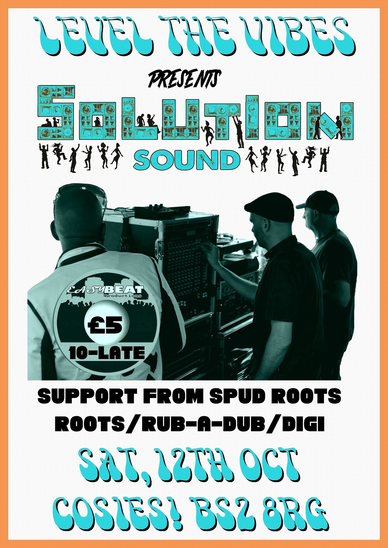 Level the Vibes Pres. Solution Sound System (Easy at Cosies
