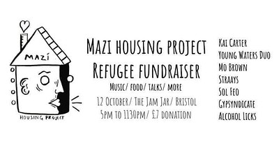 Refugee Fundraiser - Mazí Housing Project at Jam Jar
