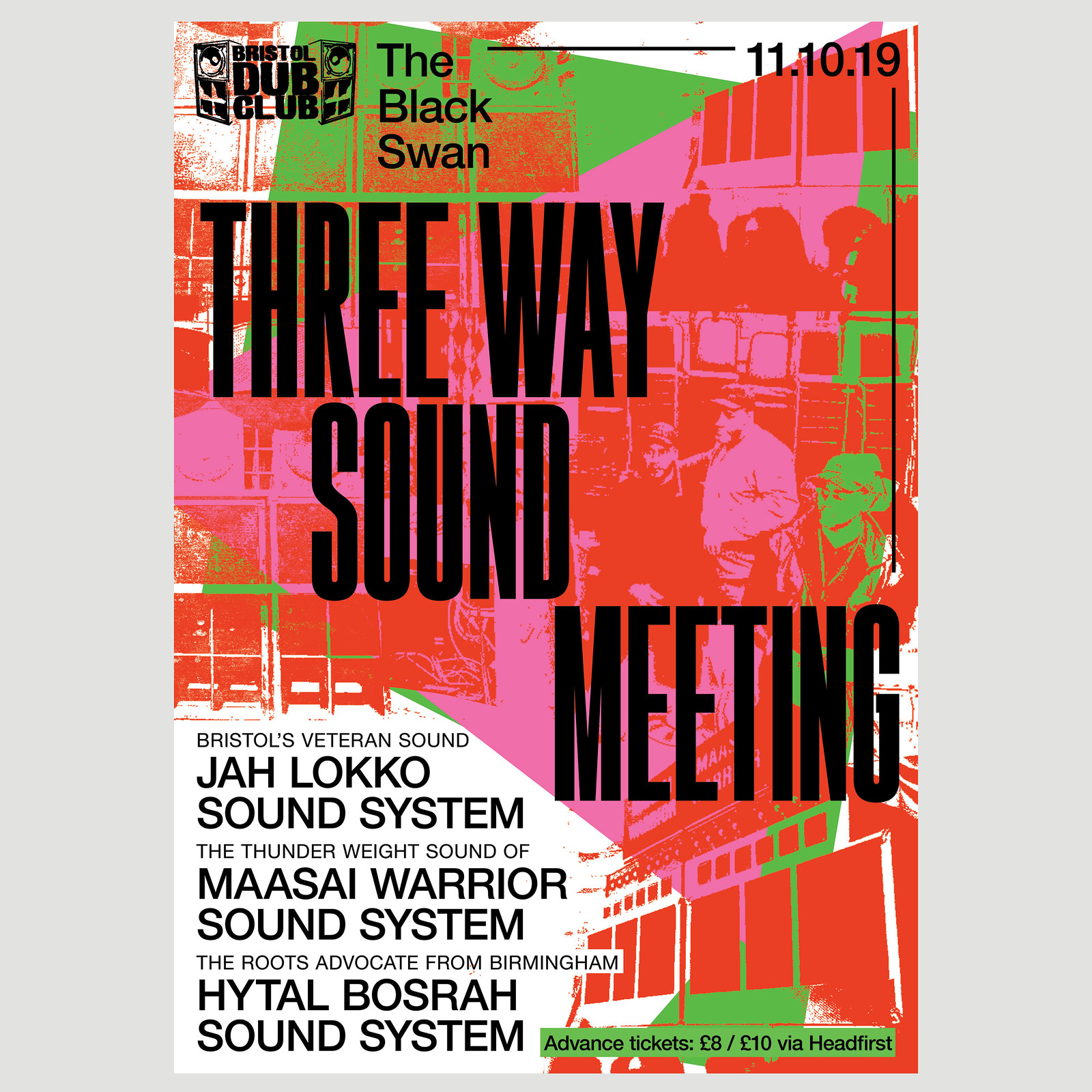 Bristol Dub Club: Three Way Sound Meeting at The Black Swan