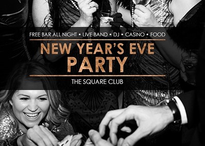 Casino Royale New Year’s Eve Party at The Square Club
