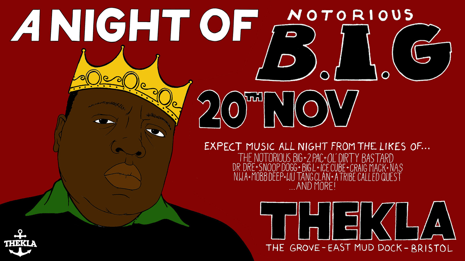 A Night Of: The Notorious B.I.G at Thekla