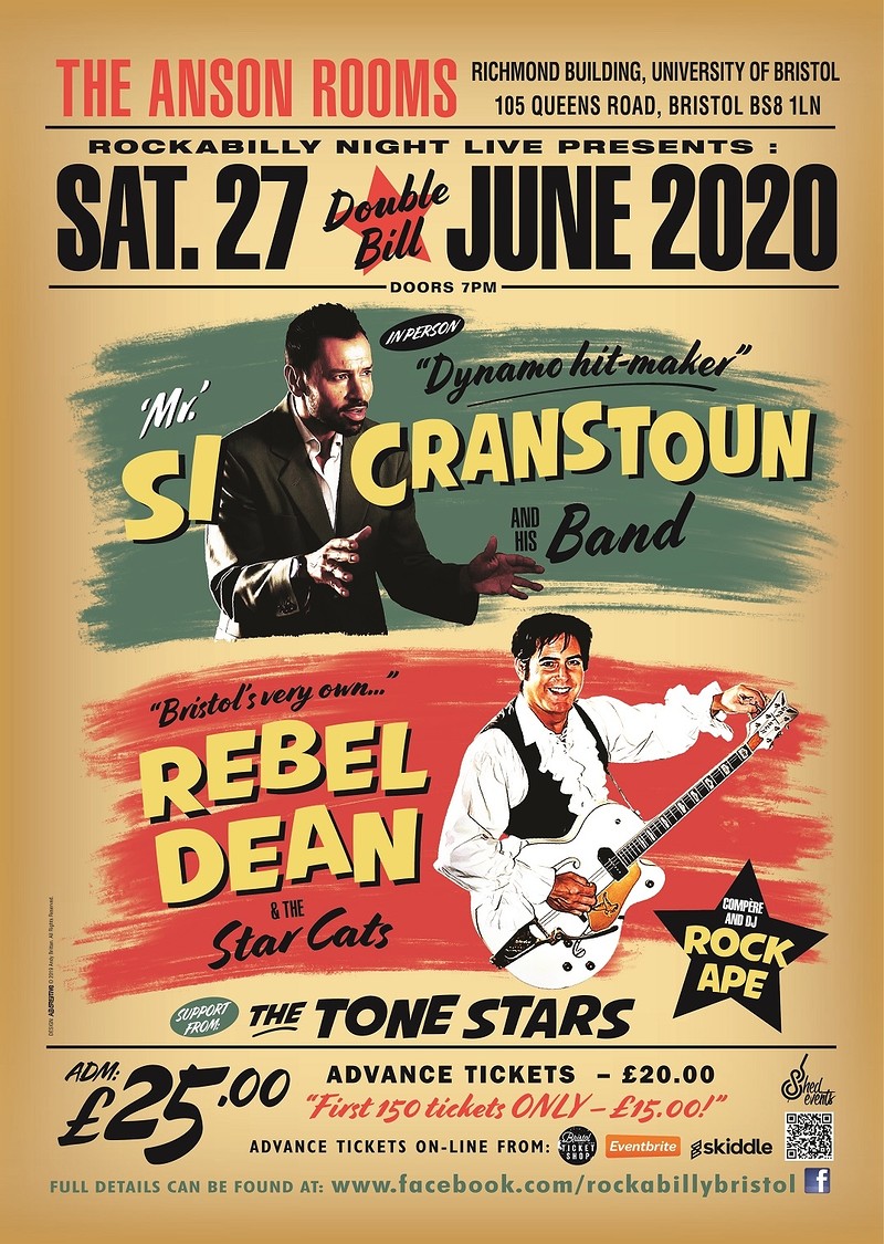 Si Cranstoun & Rebel Dean Double Bill at Anson Rooms