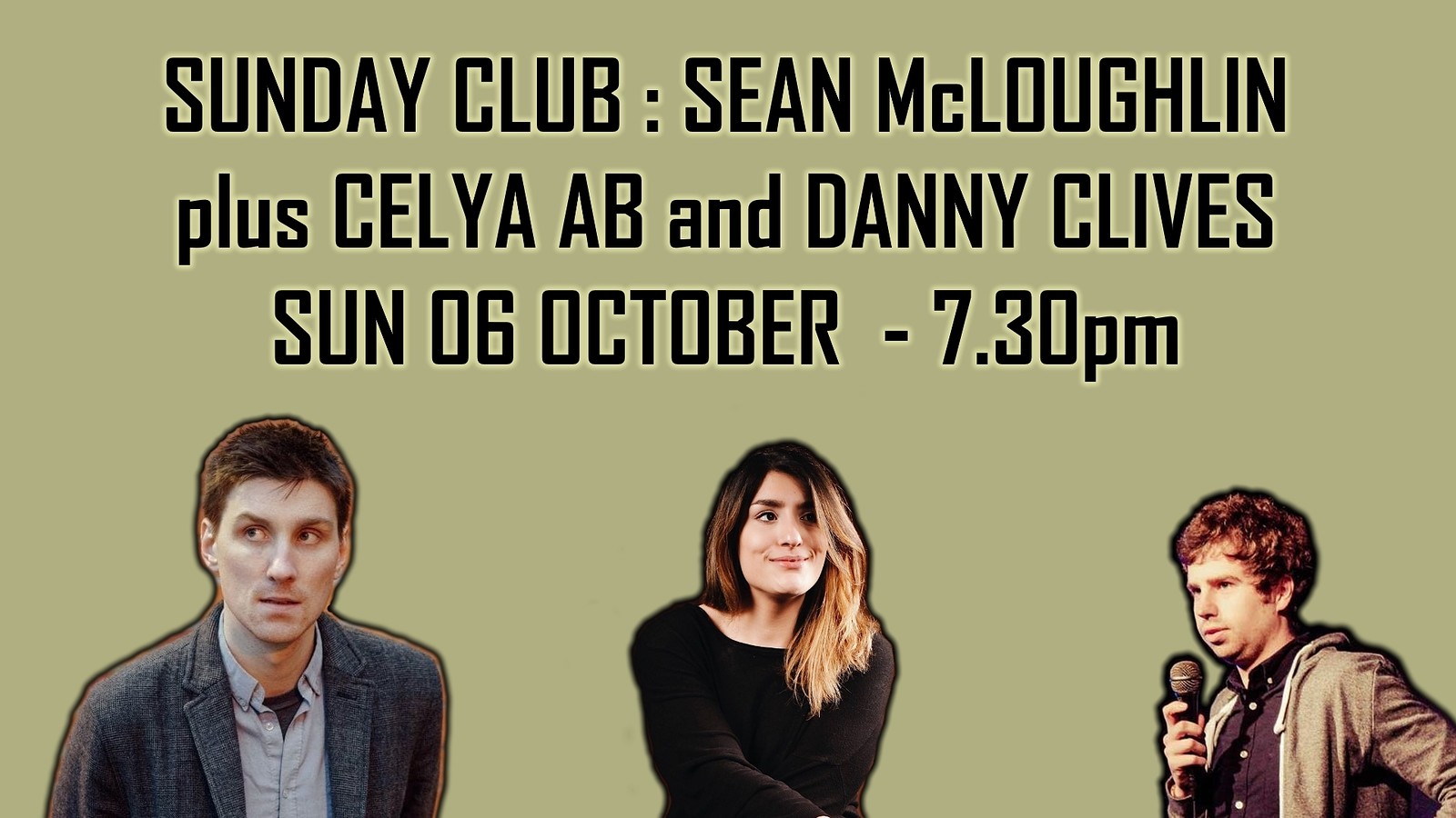Sunday Club: Sean McLoughlin plus guests at The Wardrobe Theatre