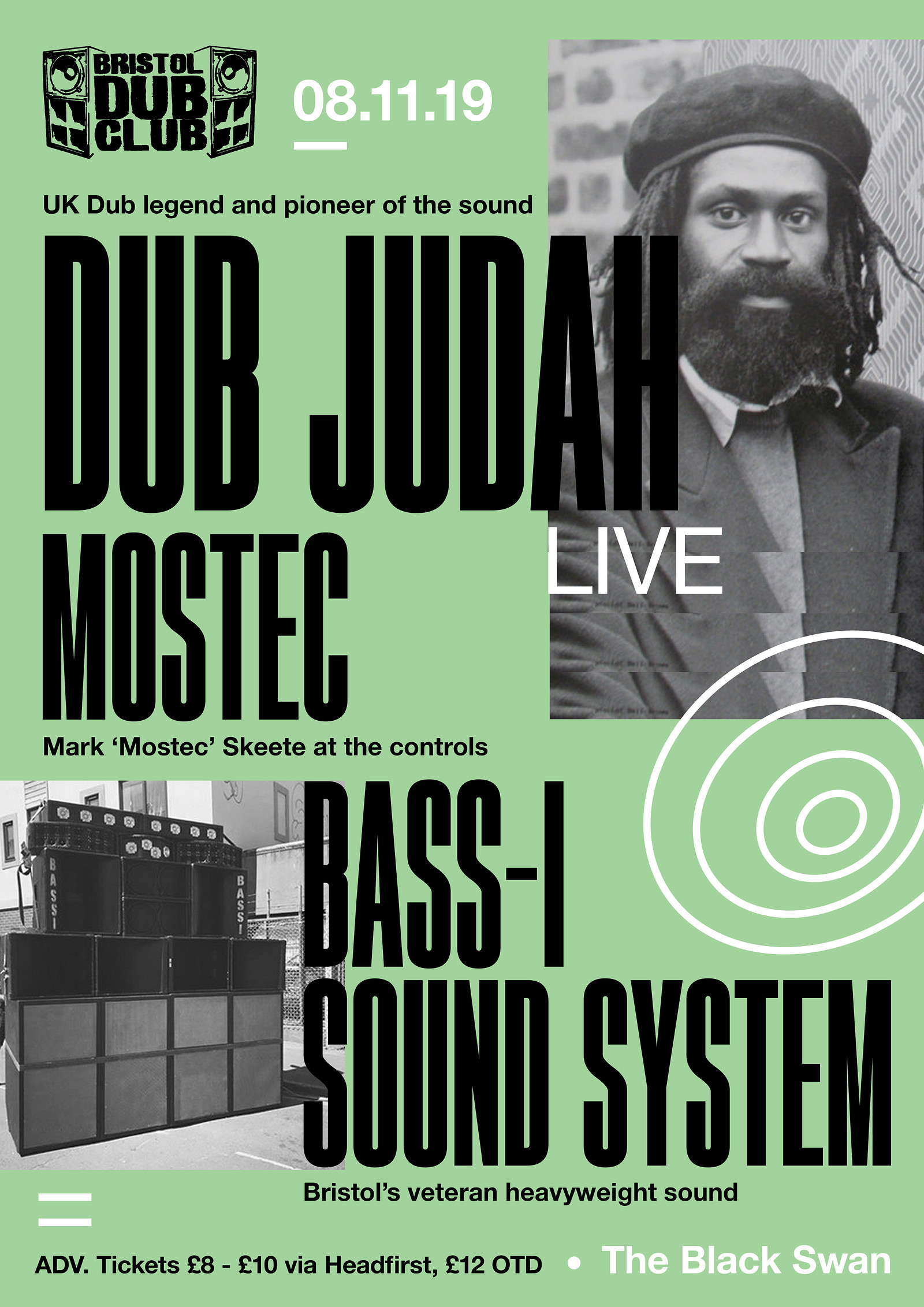 Bristol Dub Club w/ Dub Judah • Mostec • Bass-I at The Black Swan