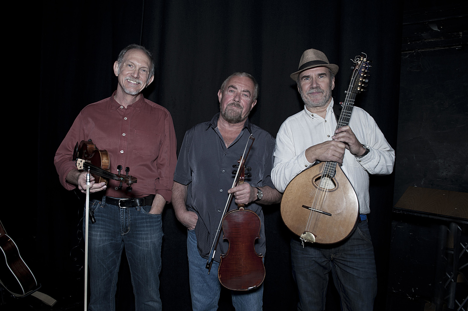 Aly Bain, Ale Möller and Bruce Molsky at St George's Bristol