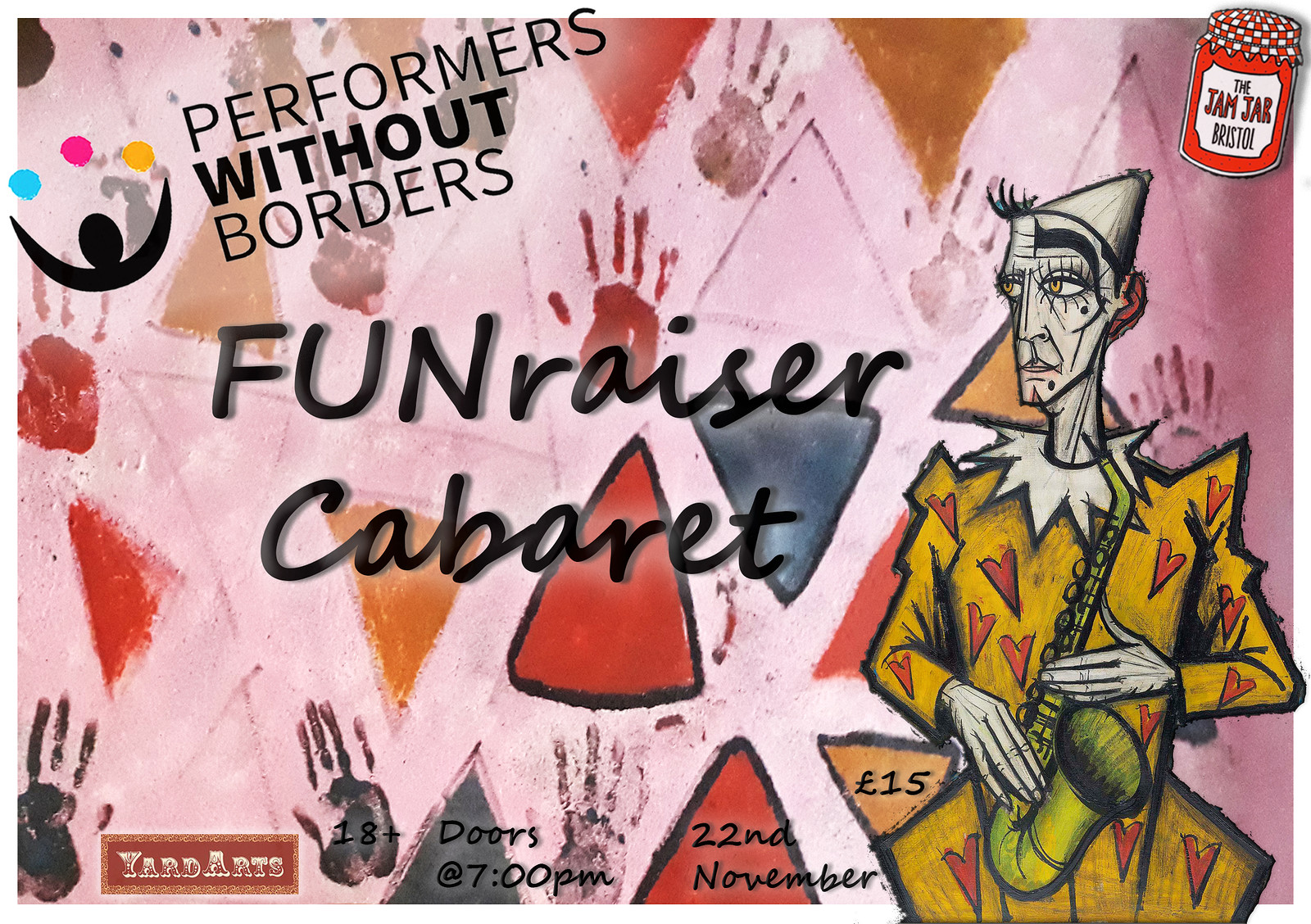 PWB Funraiser Cabaret at Jam Jar