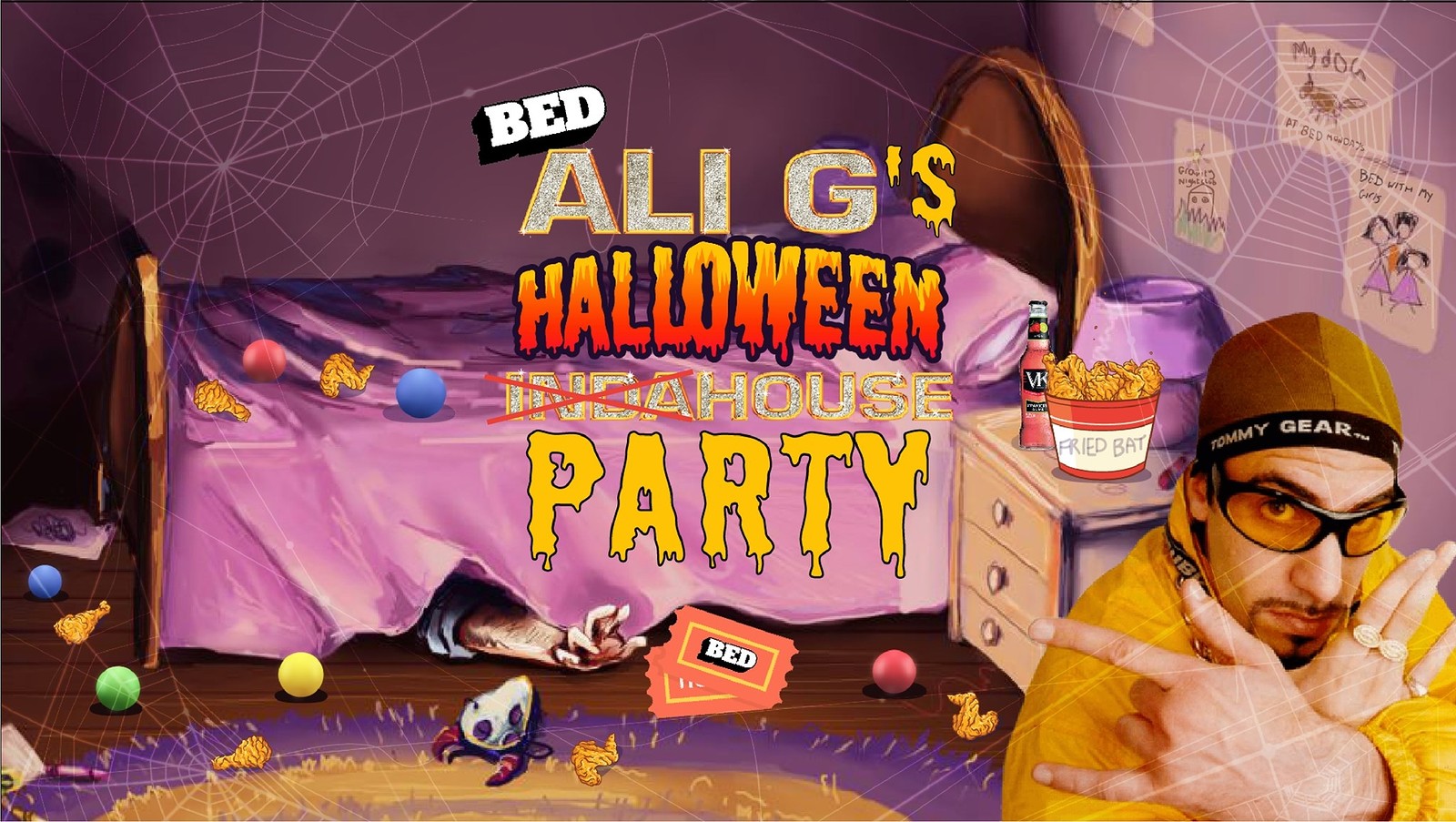BED Mondays: Ali G's Halloween House Party at GRAVITY BRISTOL