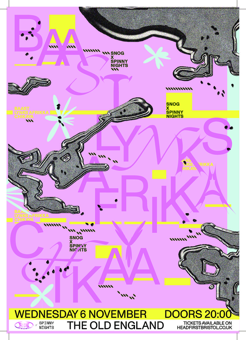 BAAST / Lynks Afrikka / Chikaya at The Old England Pub