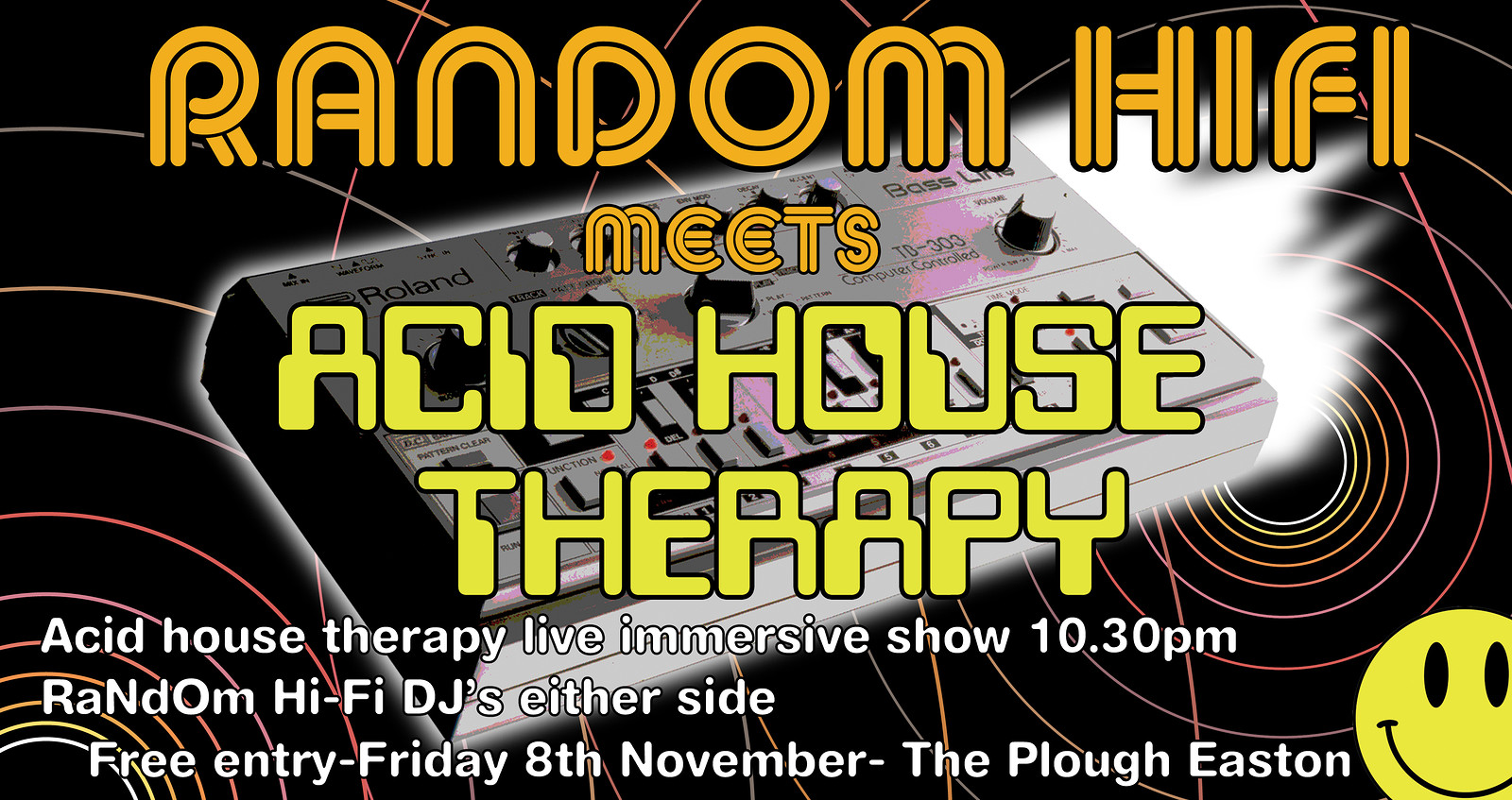 Random HiFi meets Acid House Therapy at The Plough Inn
