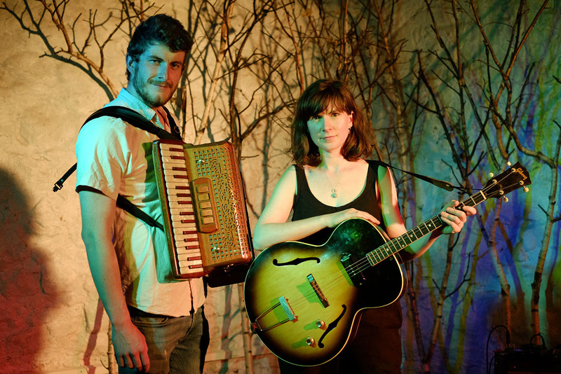 Lucy Farrell and Andrew Waite at Bristol Folk House
