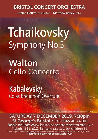 Tchaikovsky's 5th Sym at St George's Bristol