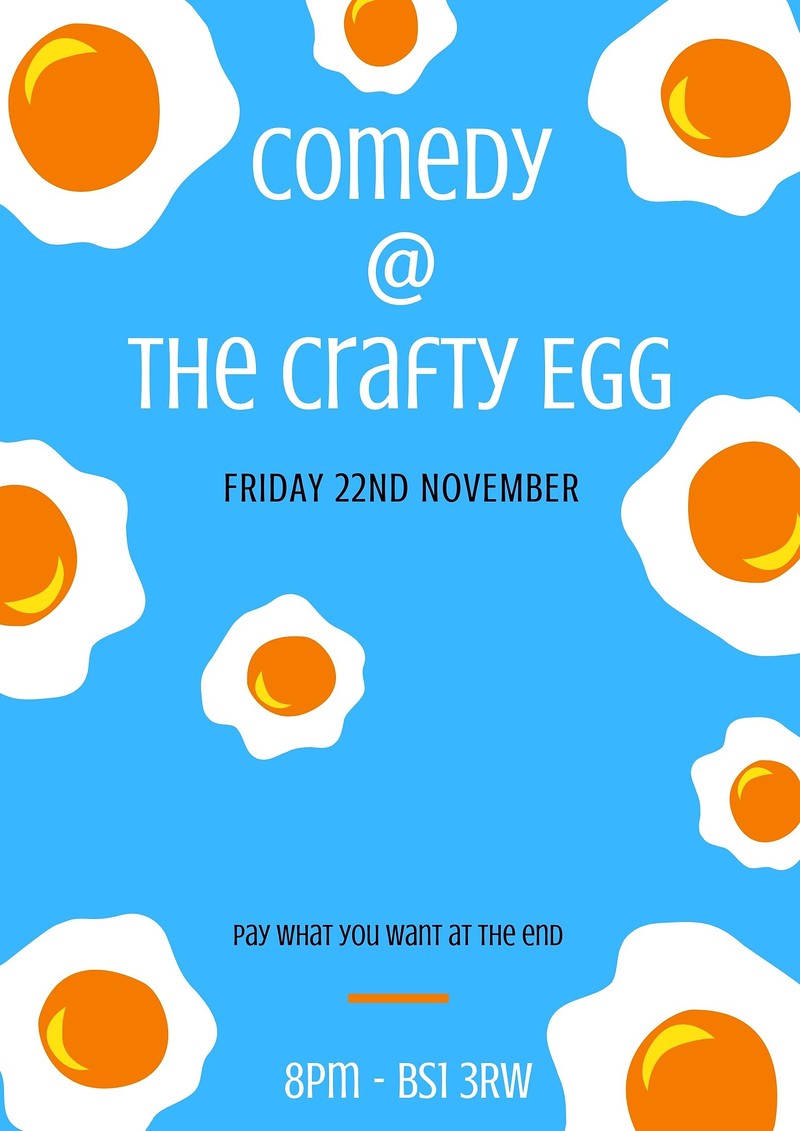 Comedy @ The Crafty Egg at The Crafty Egg