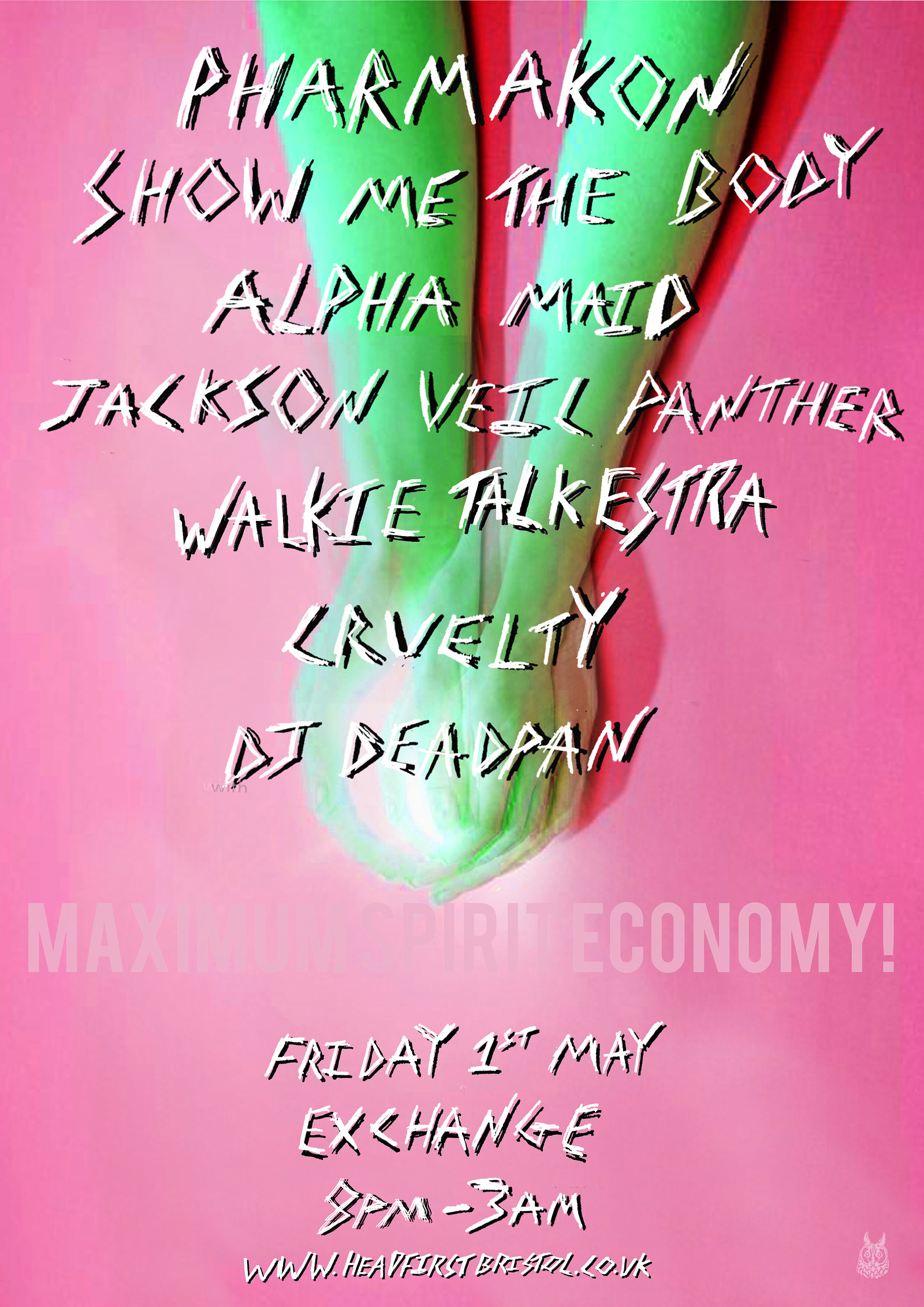 MSE2 PHARMAKON + SHOW  ME THE BODY + MANY MORE at Exchange