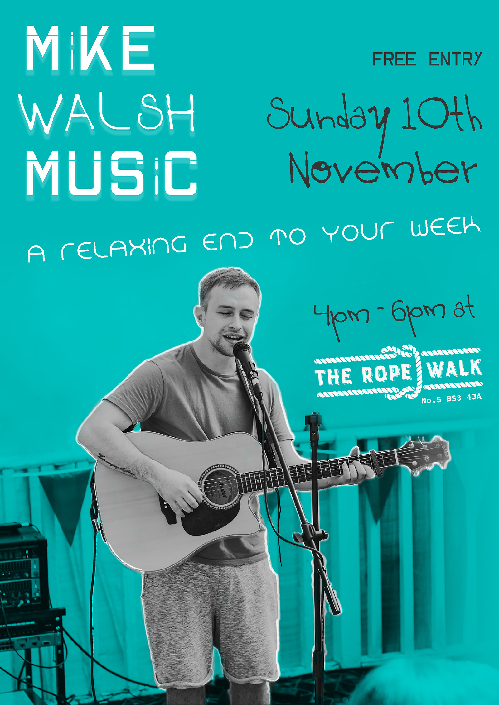 Sunday at The Rope Walk with Mike Walsh at The Rope Walk