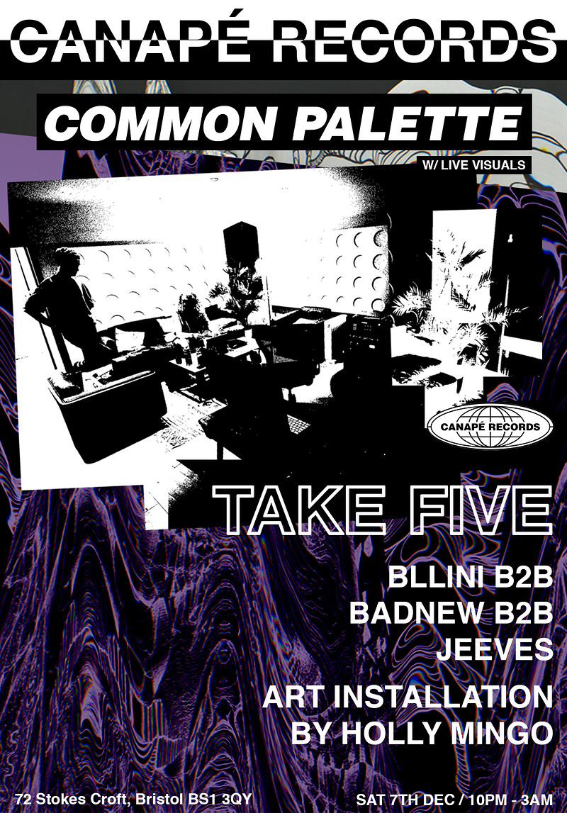 CANAPÉ x Common Palette at Take Five Cafe