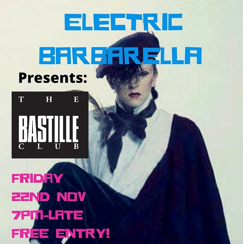Electric Barbarella Club Night Bastille Reunion at zed alley