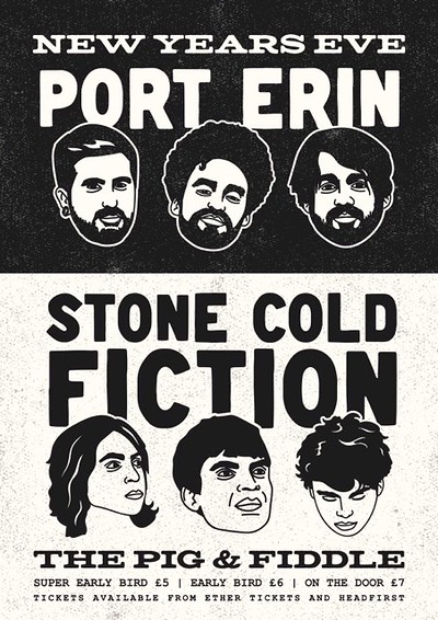 Port Erin + Stone Cold Fiction at The Pig & Fiddle *Bath*