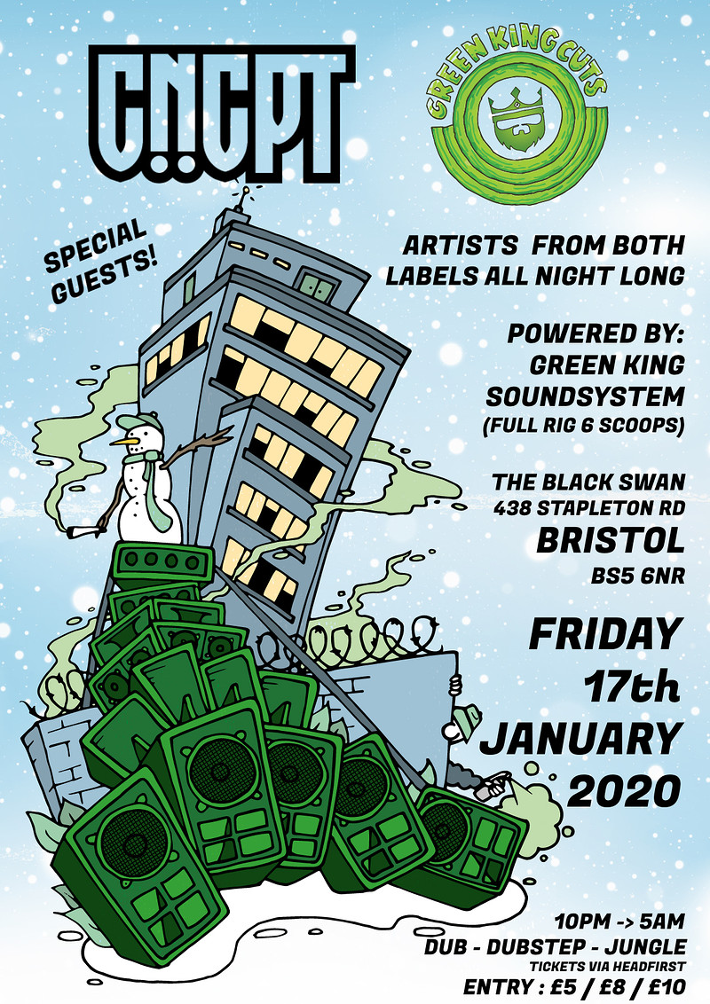 CNCPT X Green King Cuts : UNITY Session at The Black Swan