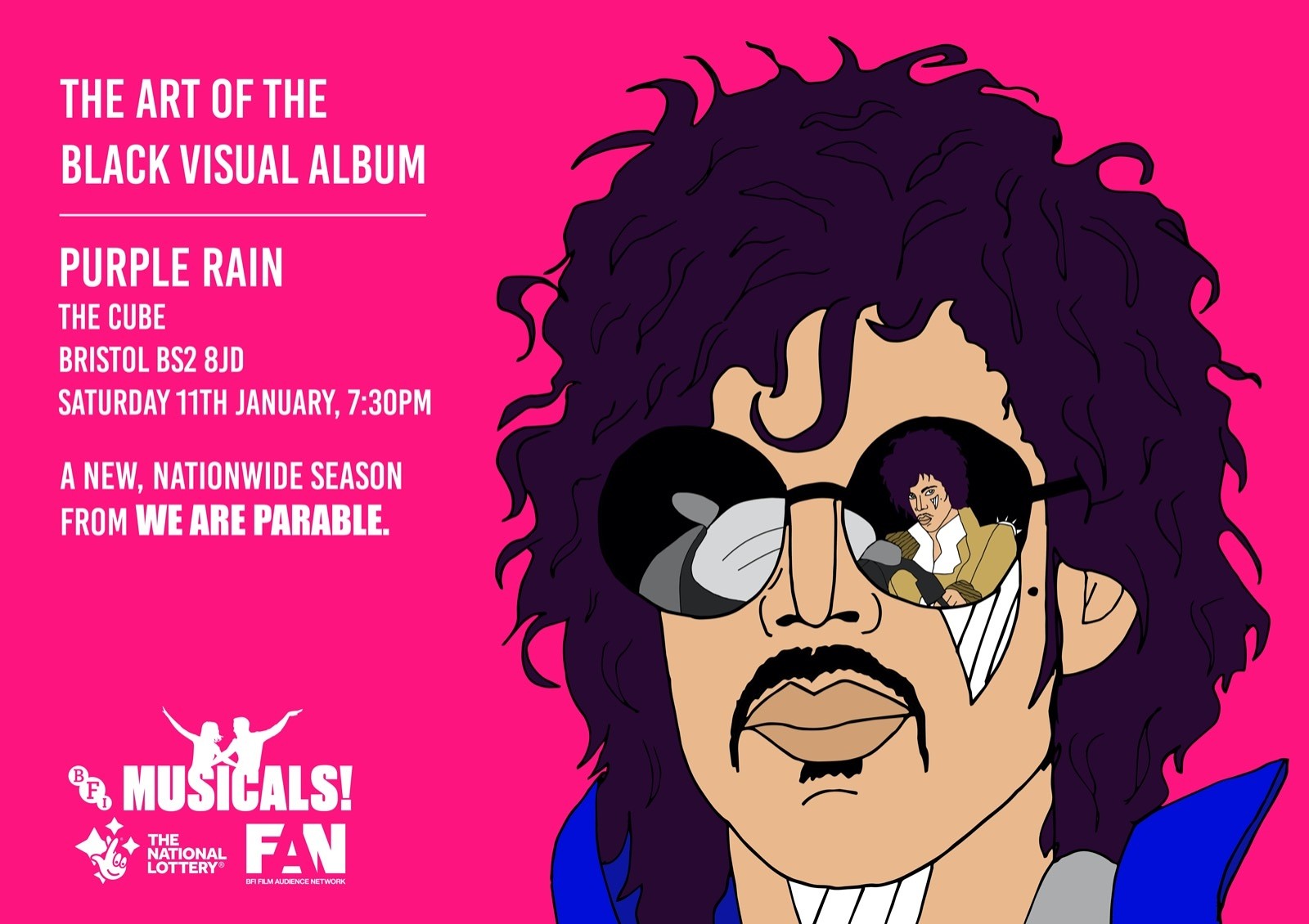 Prince's film "Purple Rain" at The Cube