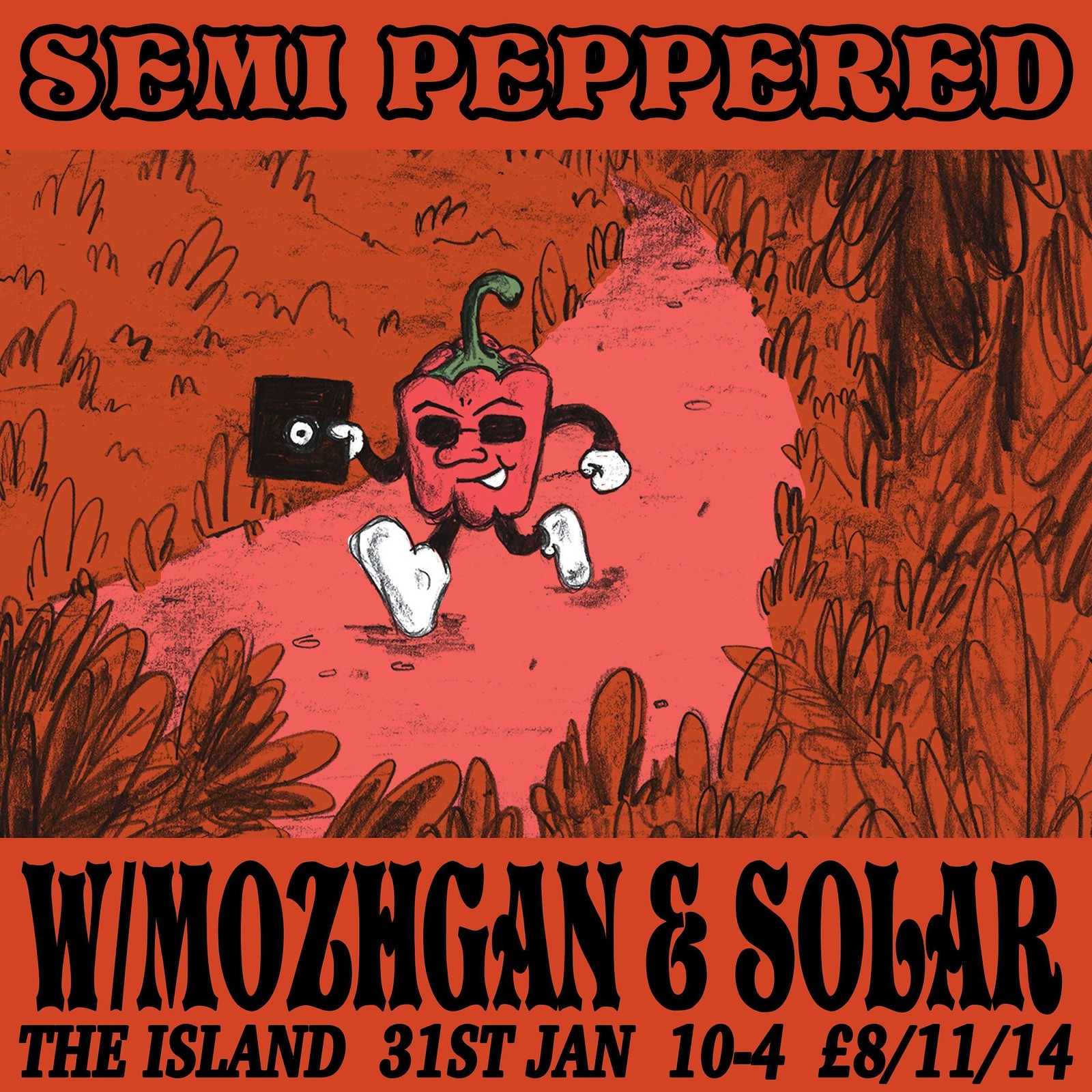Semi Peppered w/ Mozhgan & Solar at The Island