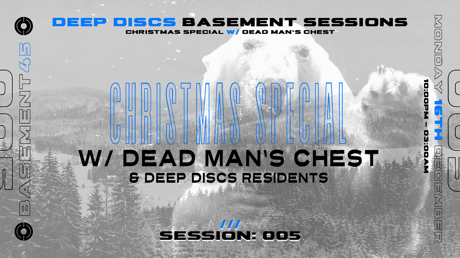 Deep Discs Basement Sessions 005: W/ DMC at Basement 45