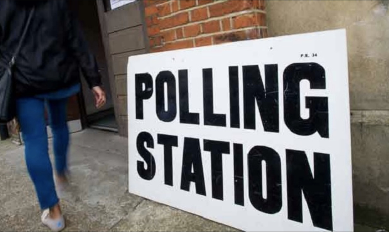 UK ELECTION - VOTE TODAY at YOUR LOCAL POLLING STATION