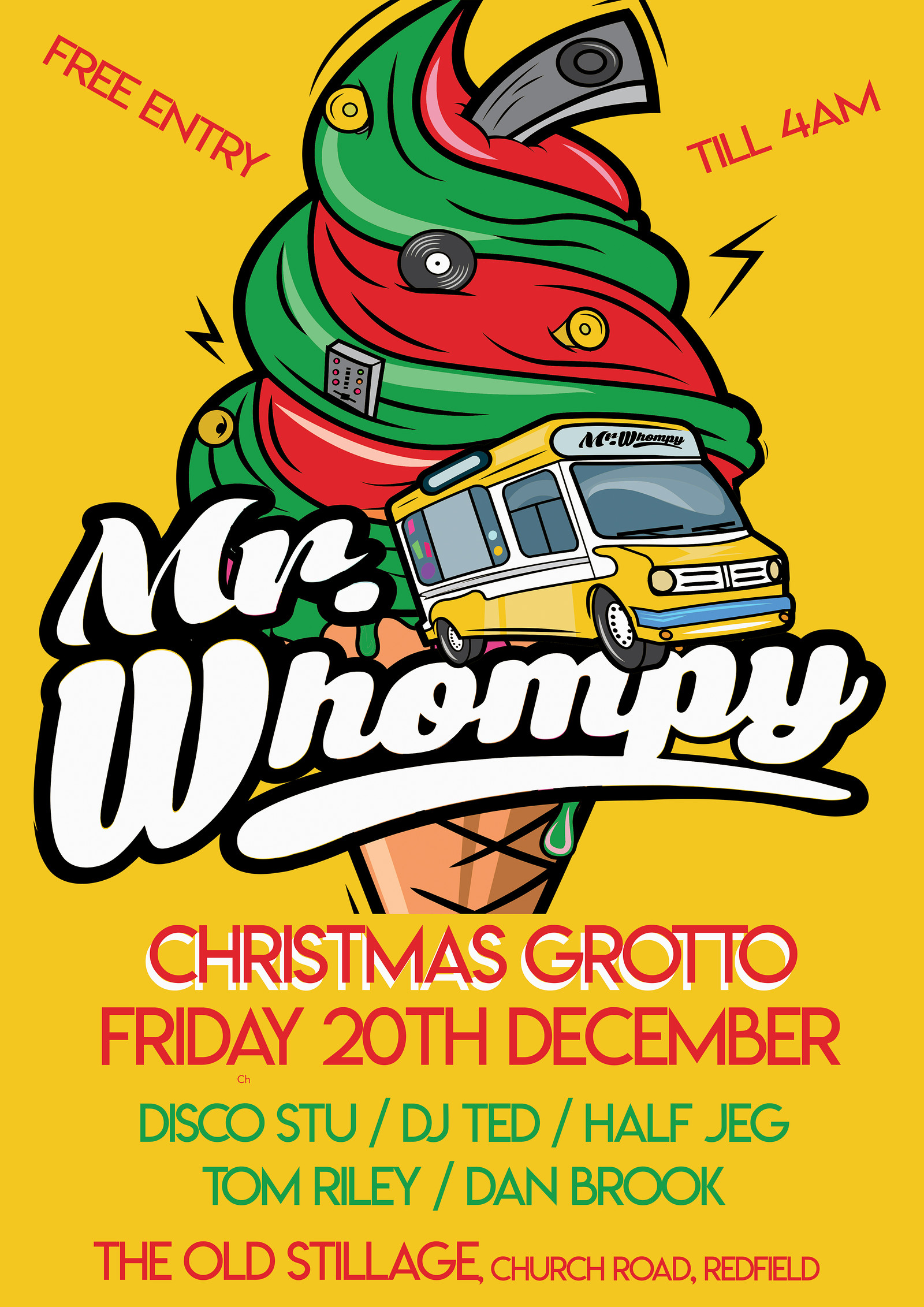 Mr Whompy's Christmas Grotto at The Old Stillage