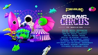 Foreverland Bristol - Cosmic Circus Rave at Motion