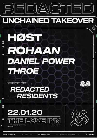 Redacted: 005 - Unchained Records Takeover at The Love Inn
