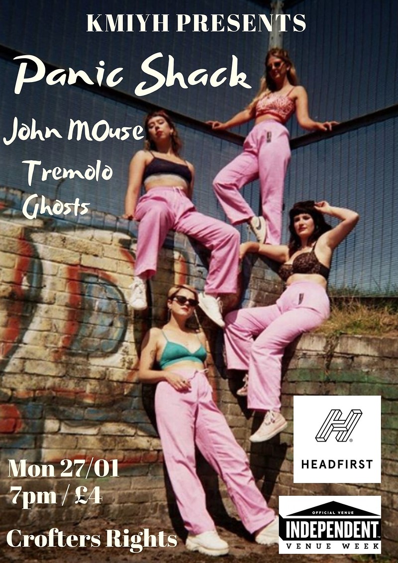 Panic Shack / John MOuse  and Tremolo Ghosts at Crofters Rights