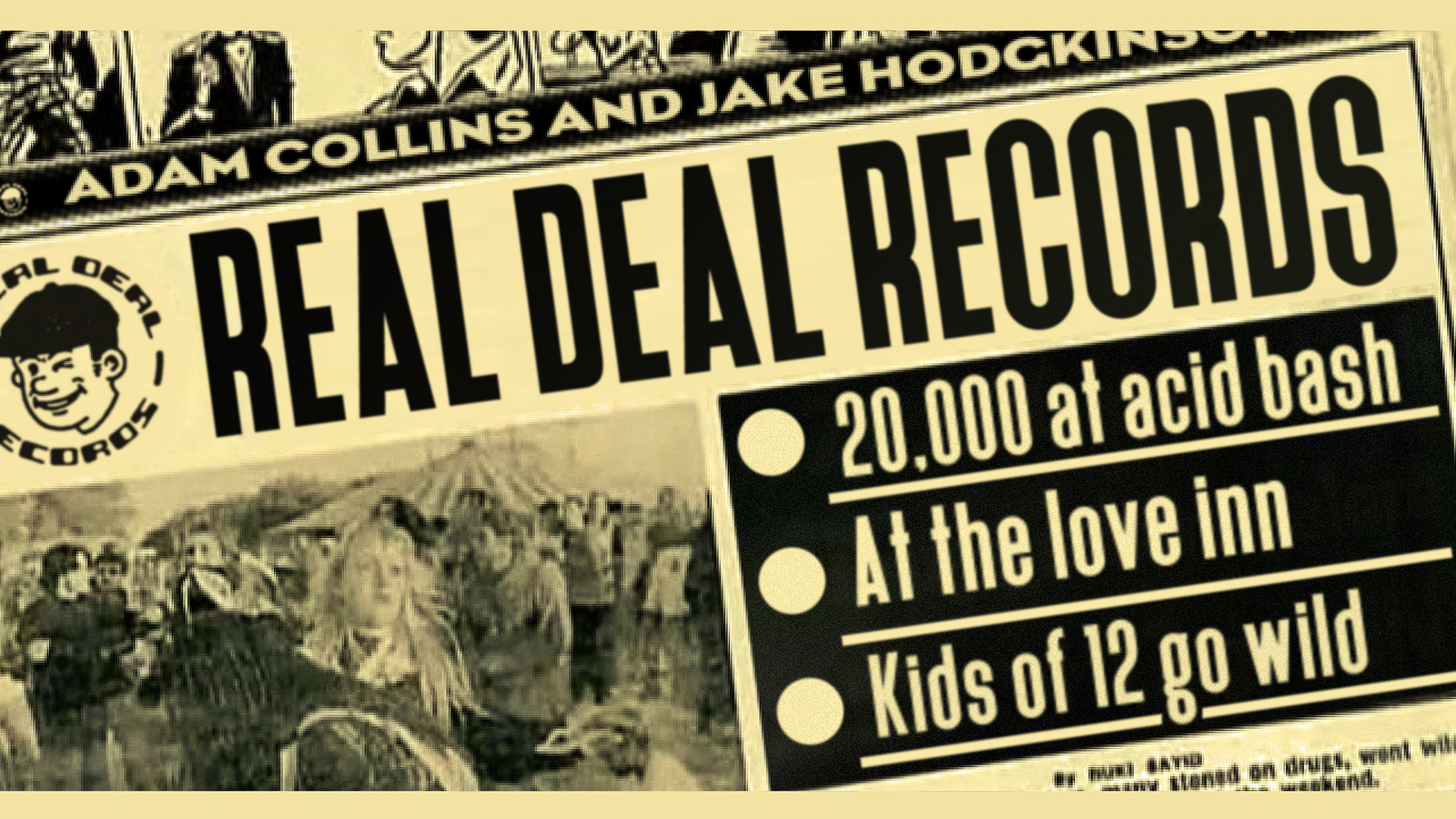 Real Deal Records w/ Adam Collins at The Love Inn