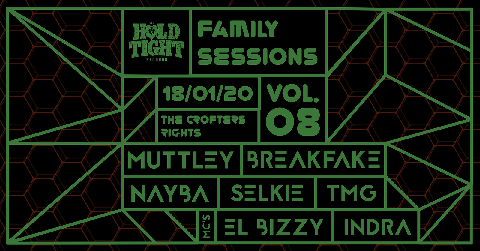 Hold Tight Records Family Sessions: Vol 8 at Crofters Rights