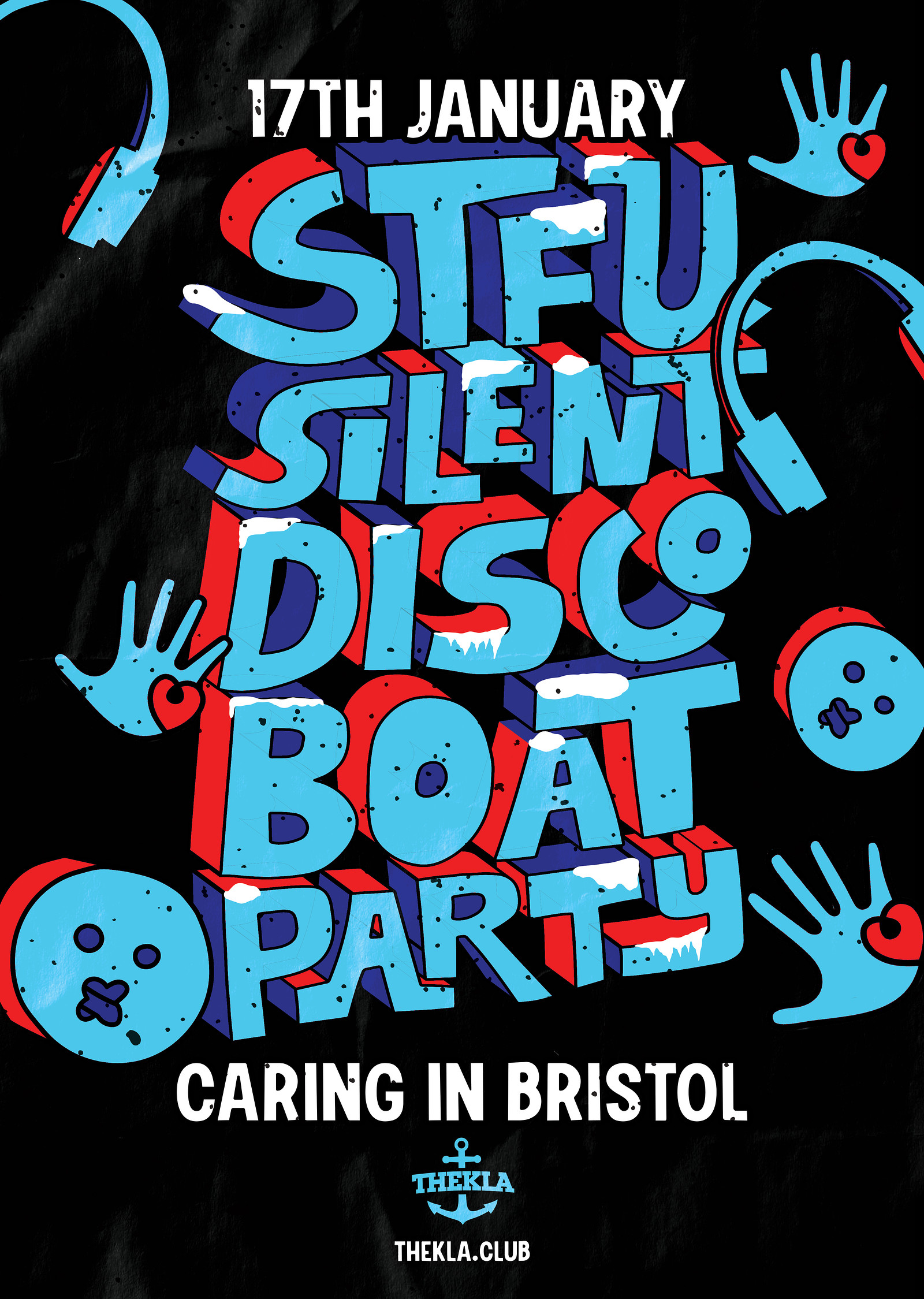 Silent Disco - Caring In Bristol Fundraiser at Thekla