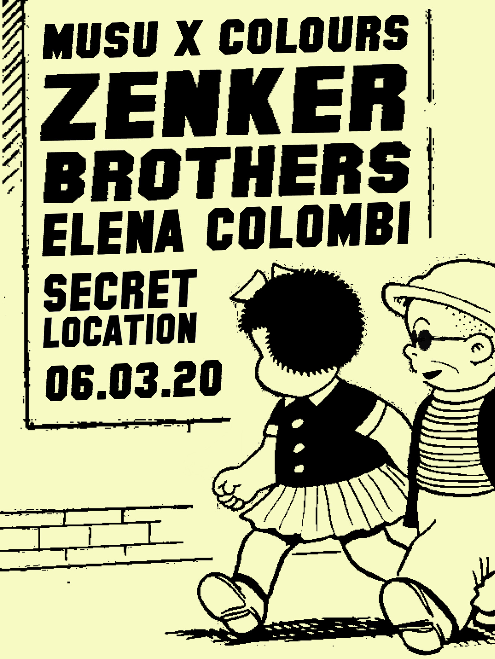 Musu x Colours w/ Zenker Brothers & Elena Colombi at Secret Location