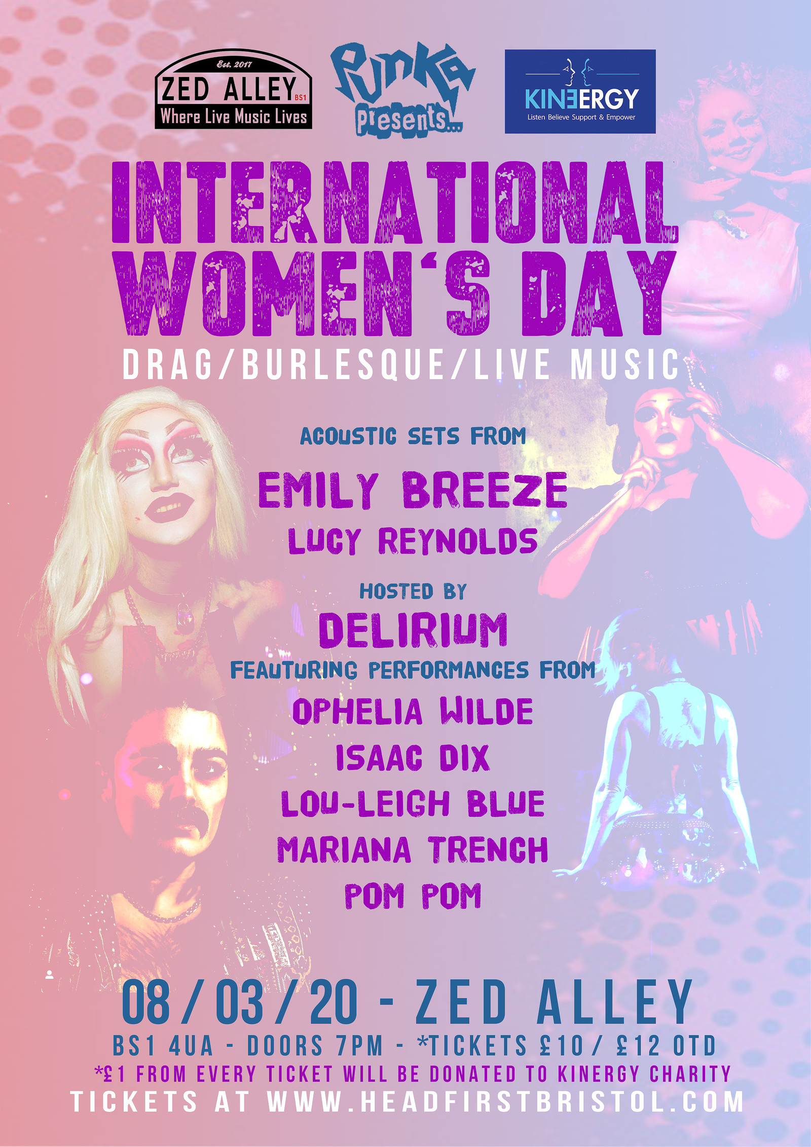 Punka presents: International Women's Day Show at Zed Alley