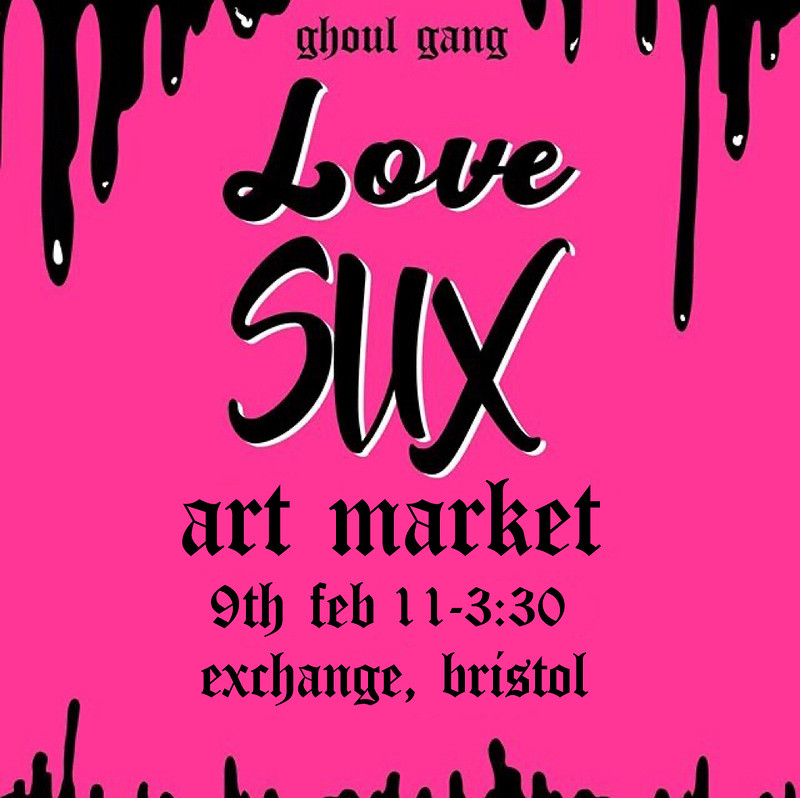 Love Sux Art Market at Exchange