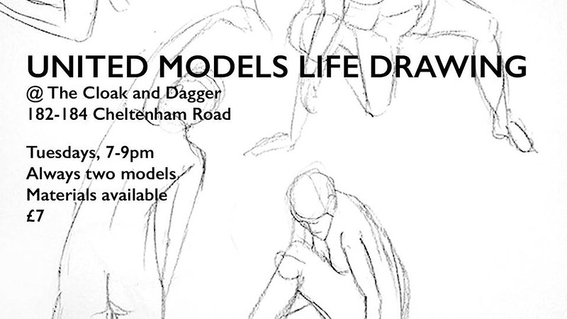 United Models Life Drawing at The Cloak and Dagger