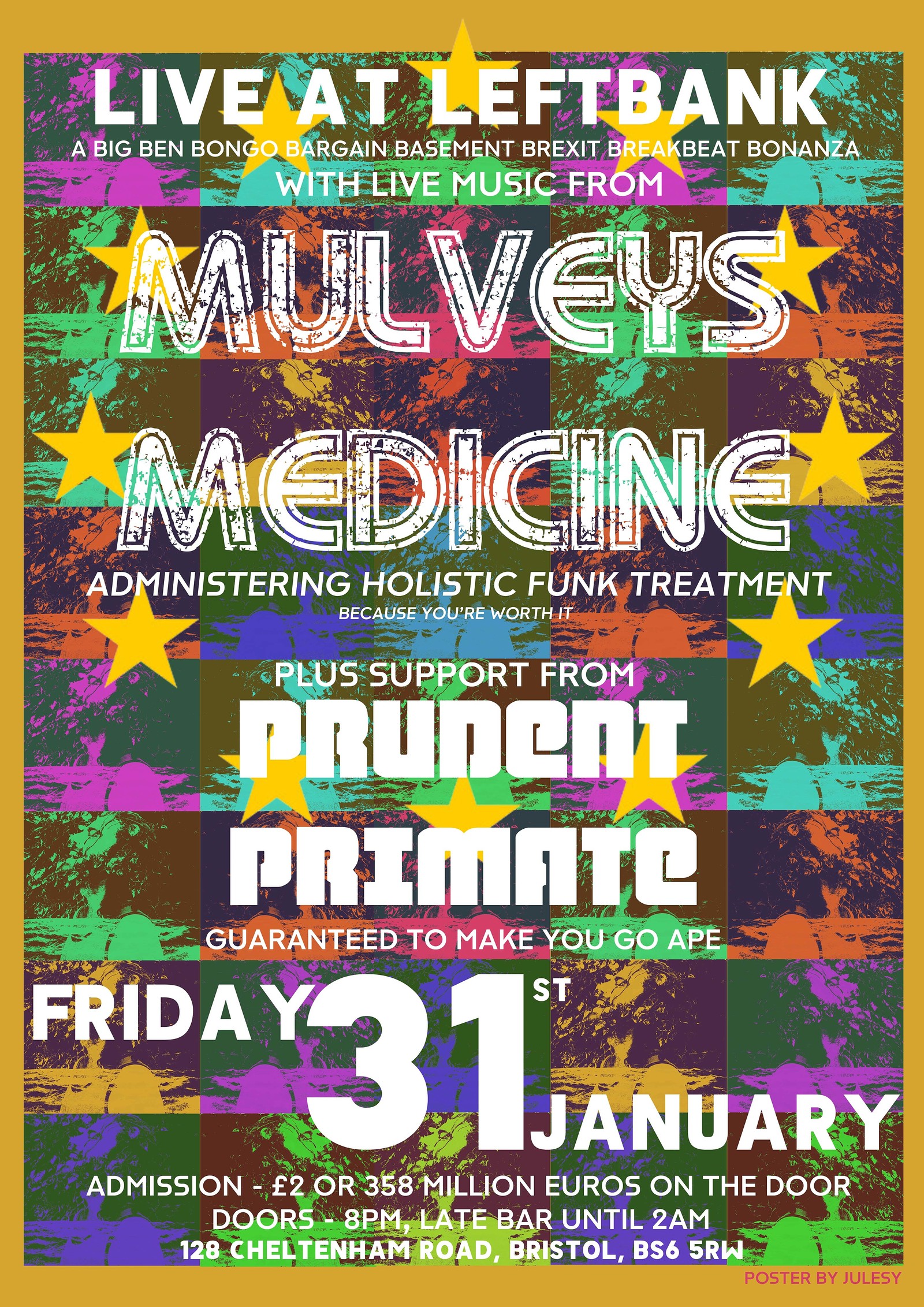 Mulvey's Medicine / Prudent Primate at LEFTBANK
