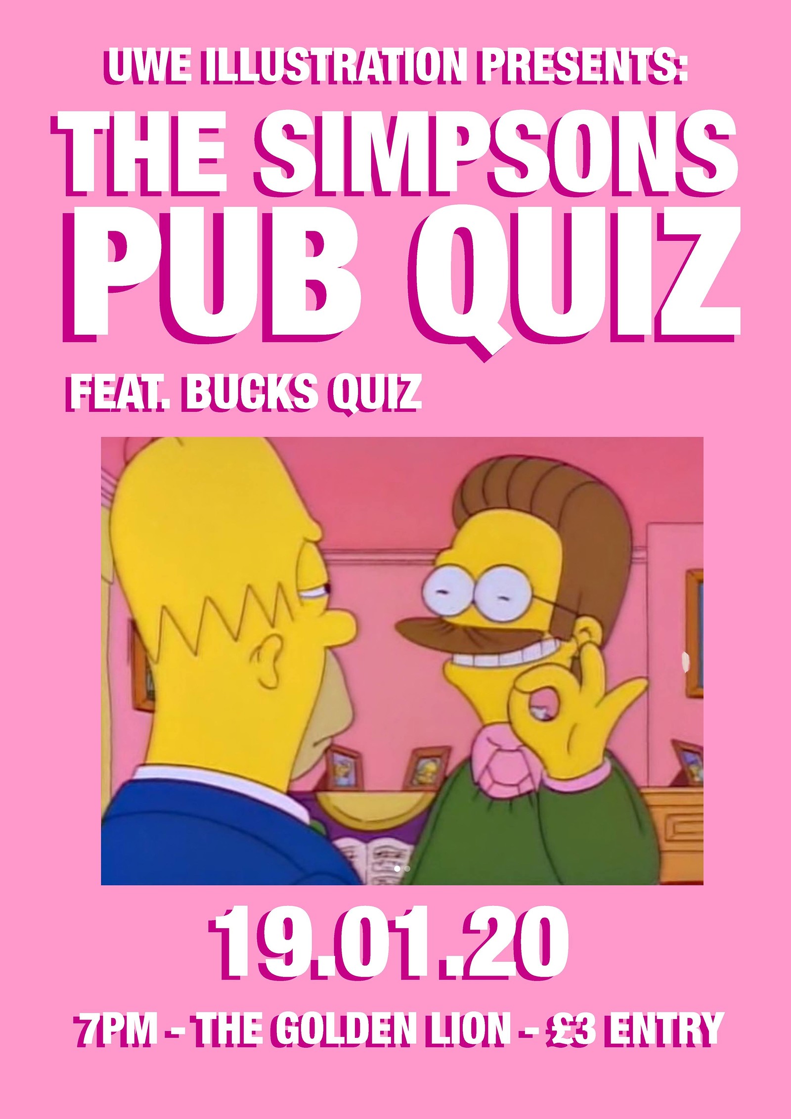 Bucks Quizz Presents: The Simpsons Pub Quiz at The Golden Lion
