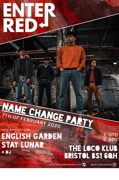 Enter Red Name Change Party at The Loco Klub