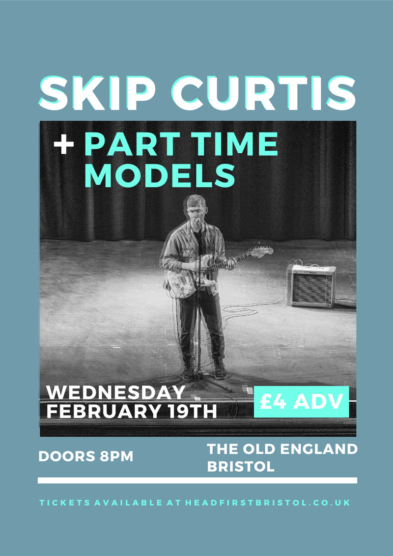 Skip Curtis + Part Time Models at The Old England Pub