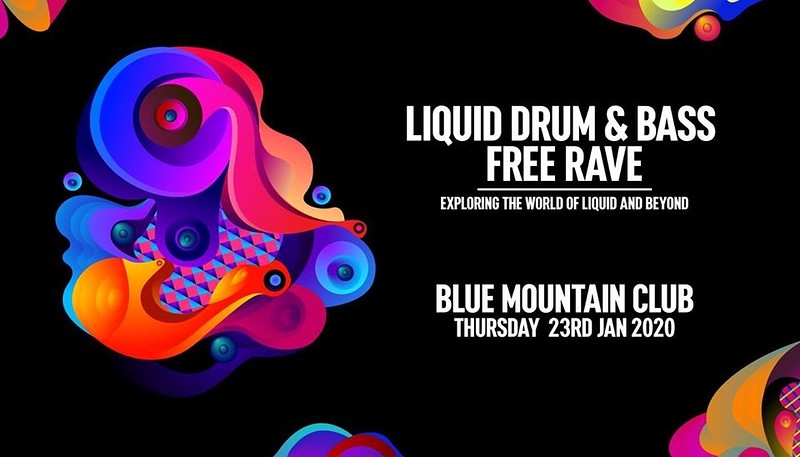 Liquid DNB Free Rave at Blue Mountain